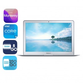 Apple MacBook Air 13" (2015) i5 1.60GHz - 8Go SSD 250Go